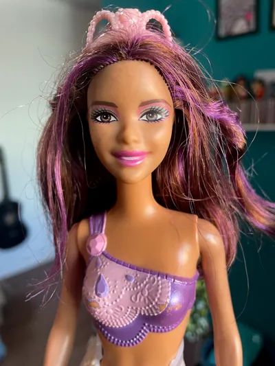 Boneca Barbie em Vida de Sereia 2 - Usada - Foto 2