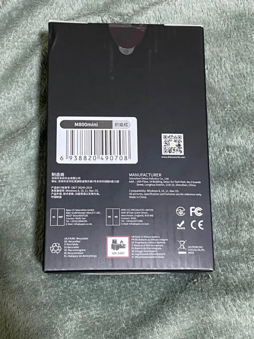 (LACRADO) Mouse Delux m800 mini - Foto 2