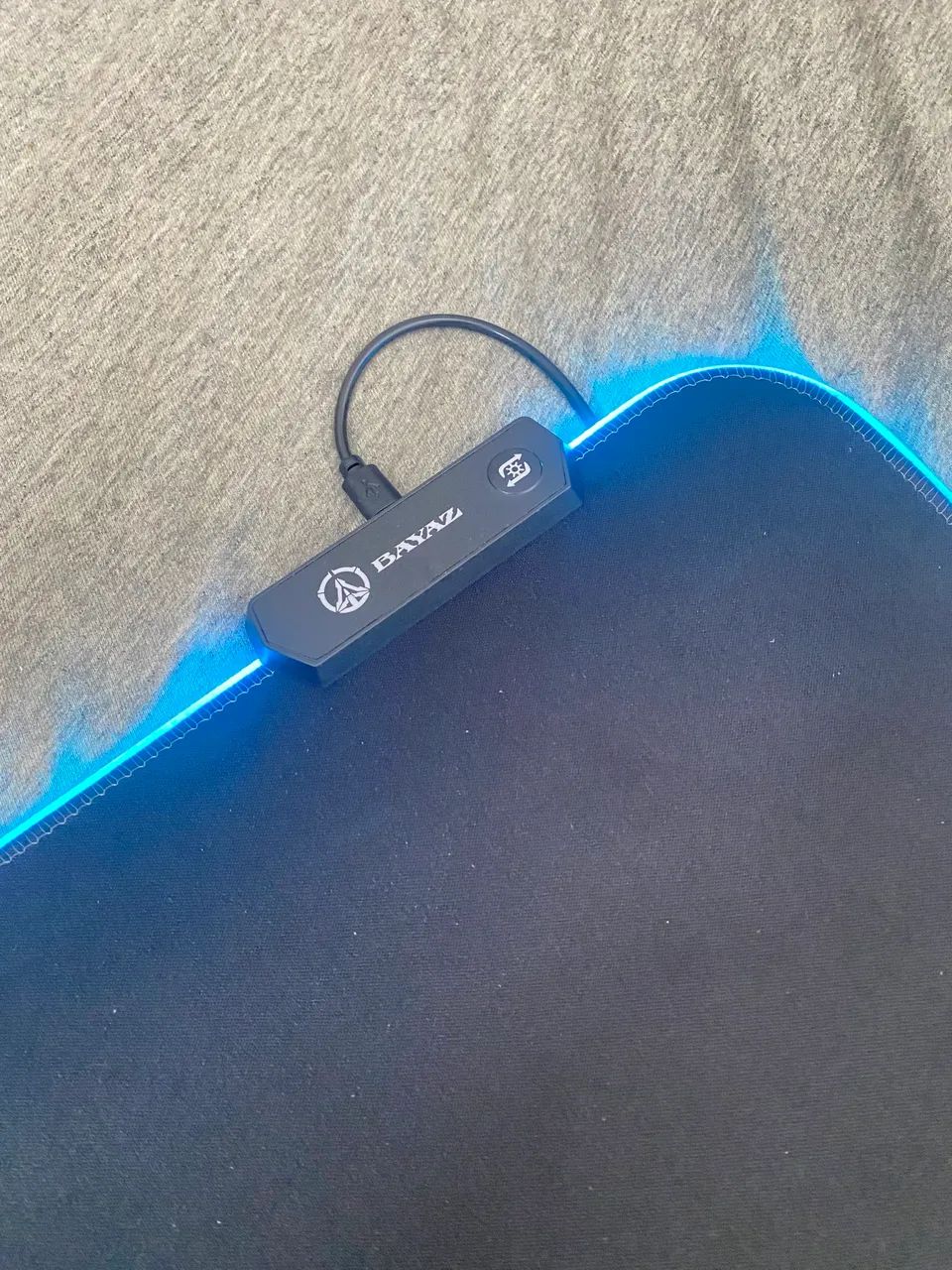 Mouse pad gamer com led. PRODUTO NOVO - Foto 2