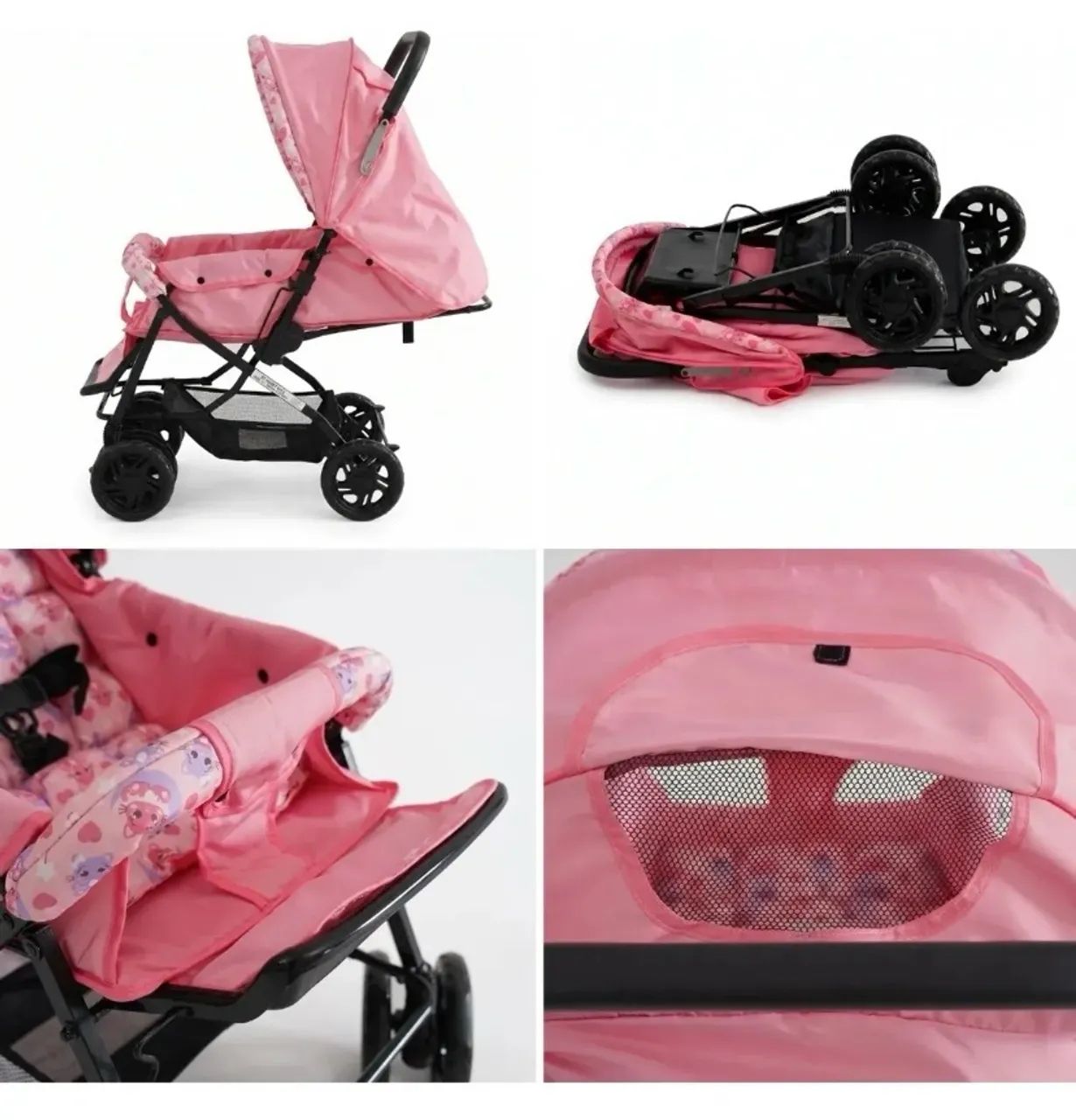 Carrinho de bebê Menina - Foto 2