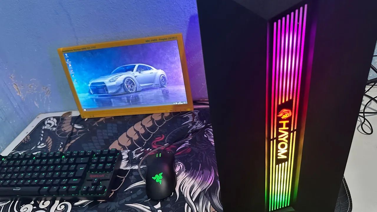 PC GAMER COMPLETO RGB COM TUDO - Foto 3