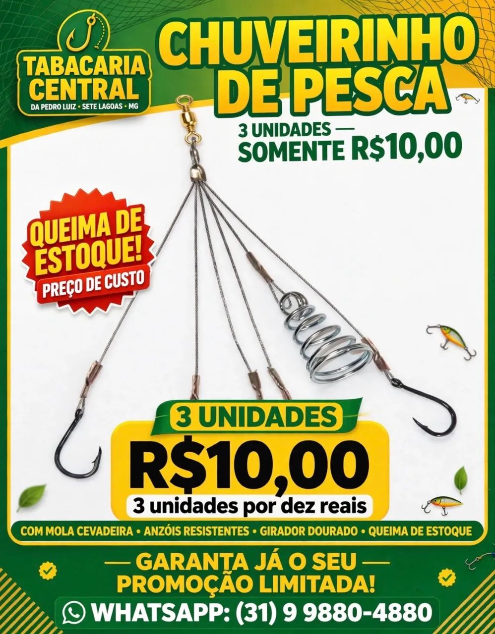 Pesca - artigos de pesca preço de custo - Foto 2