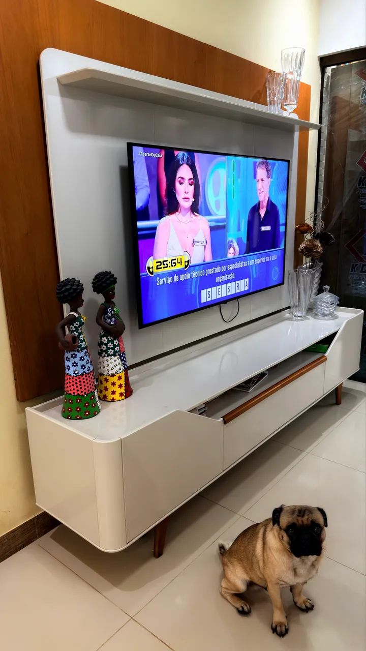 Rack + painel semi novo - Foto 3