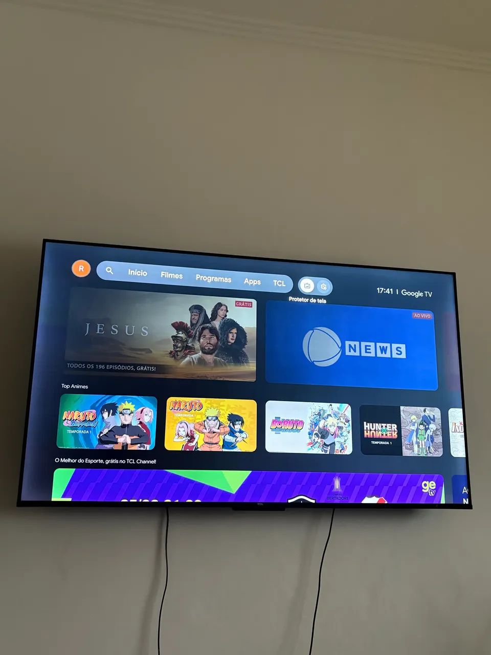 Smart TV TCL 50? 4K Google TV - Impecável - Foto 2