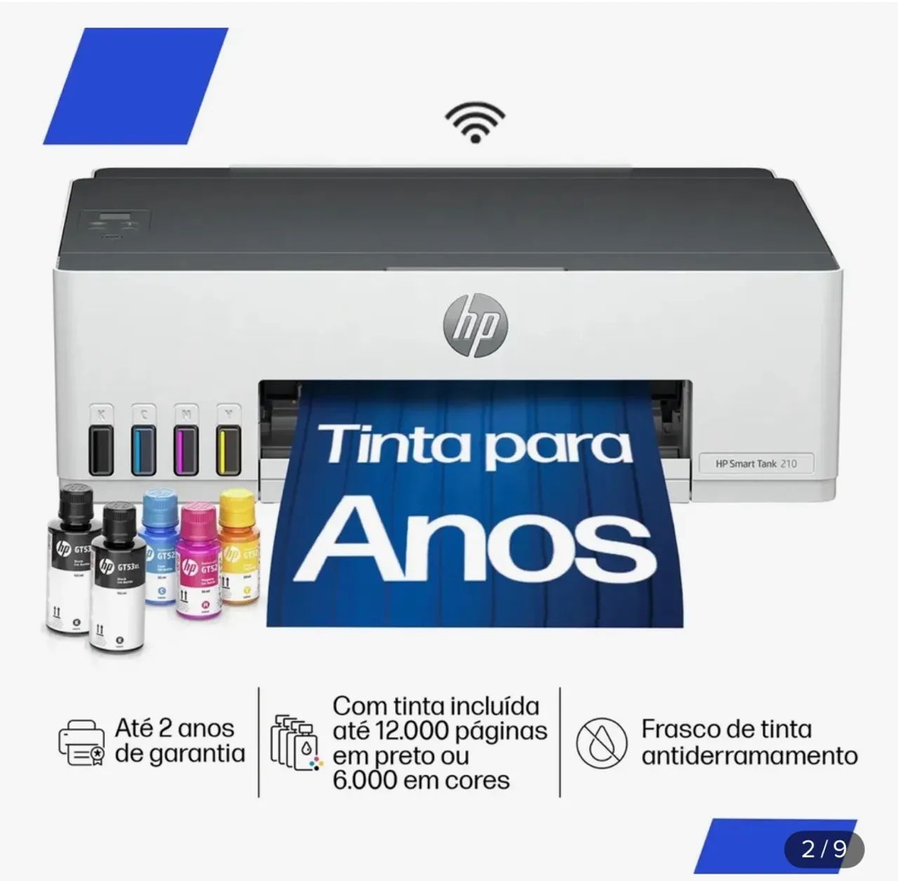 Vendo Impressora HP SMART TANK 210 - Foto 3