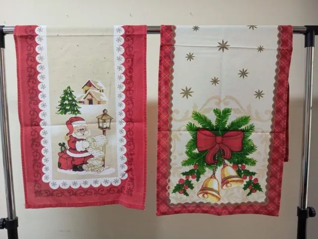 KIT C/5 TOALHAS/CAMINHO DE MESA TEMA NATAL  - Foto 5