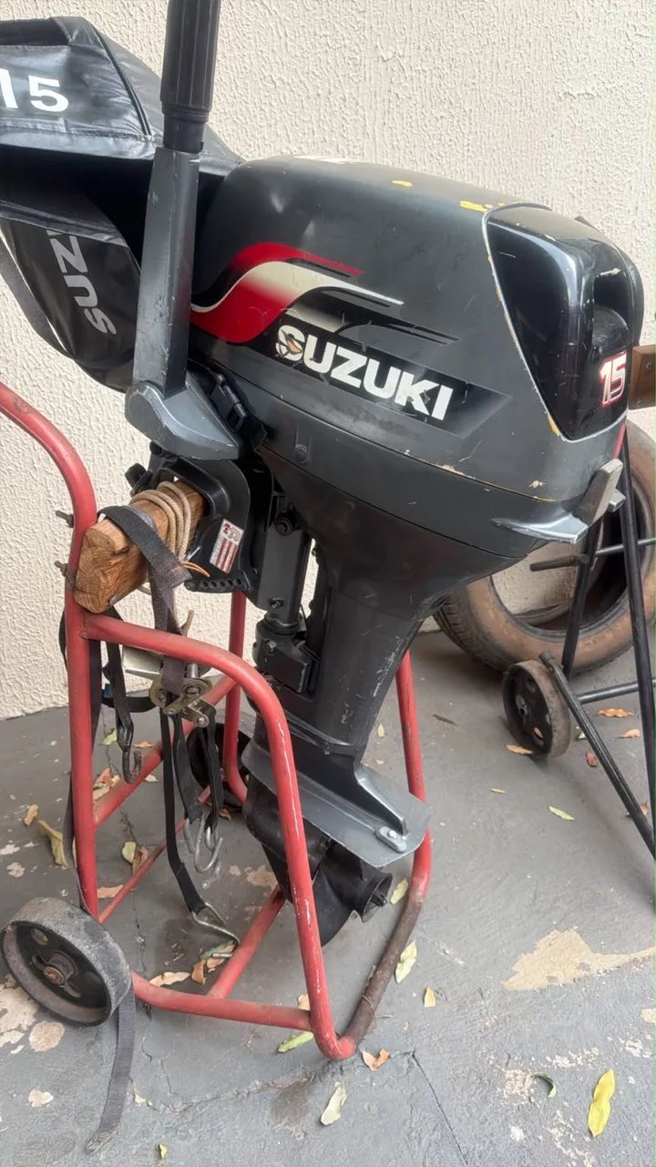 Motor Suzuki 15 hp - Foto 2