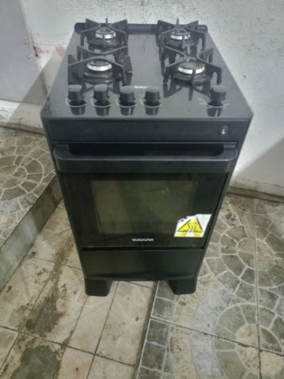Fogão suggar mesa de vidro excelente funcionando perfeitamente 