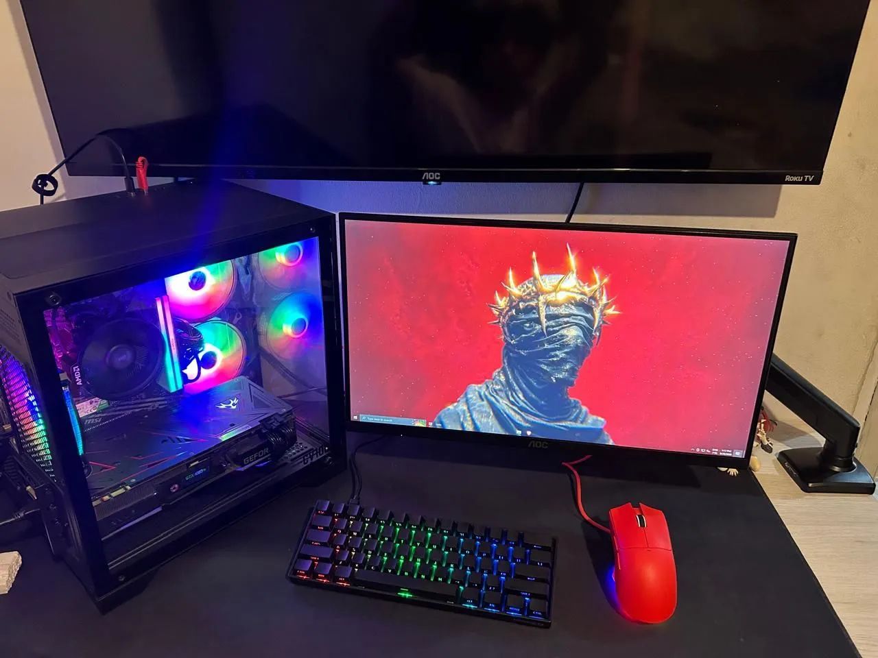 Pc gamer amd black Roda tudo - Foto 2