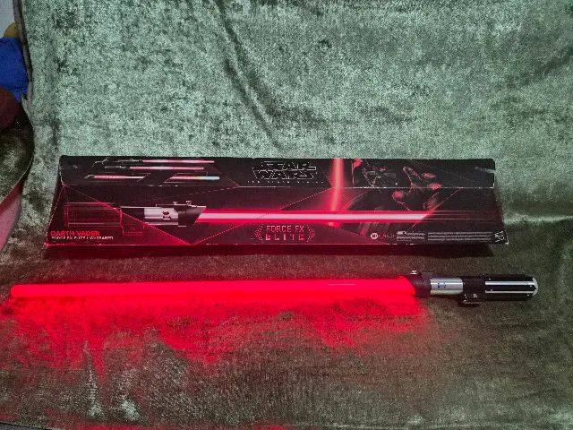 Lightsaber Darth Vader Force FX Hasbro - Star Wars - Foto 4