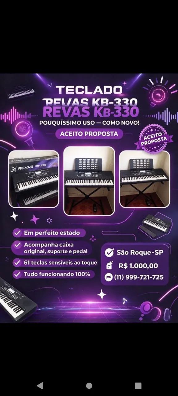 Venda.. aceito proposta 