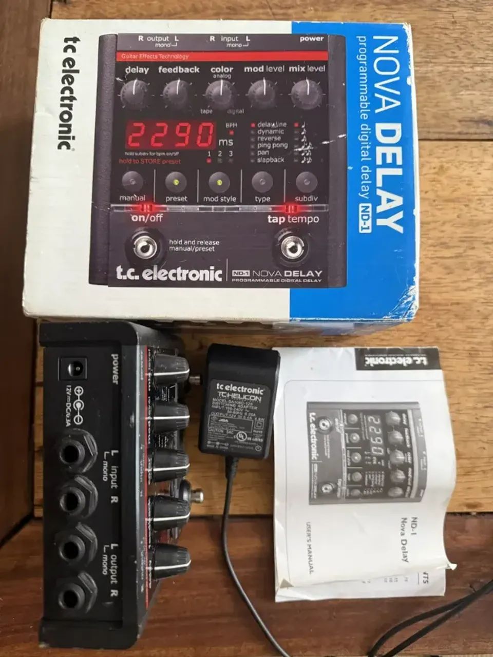 nova delay tc electronic