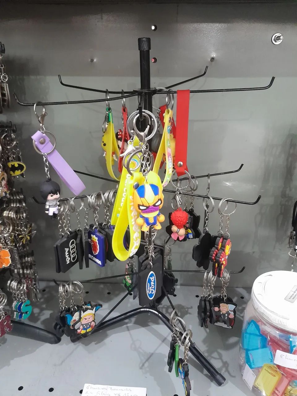 Chaveiros Cordão e Mosquetão - kit - Foto 4