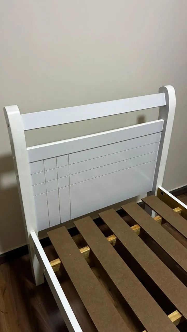 Cama solteiro com colchão  - Foto 2