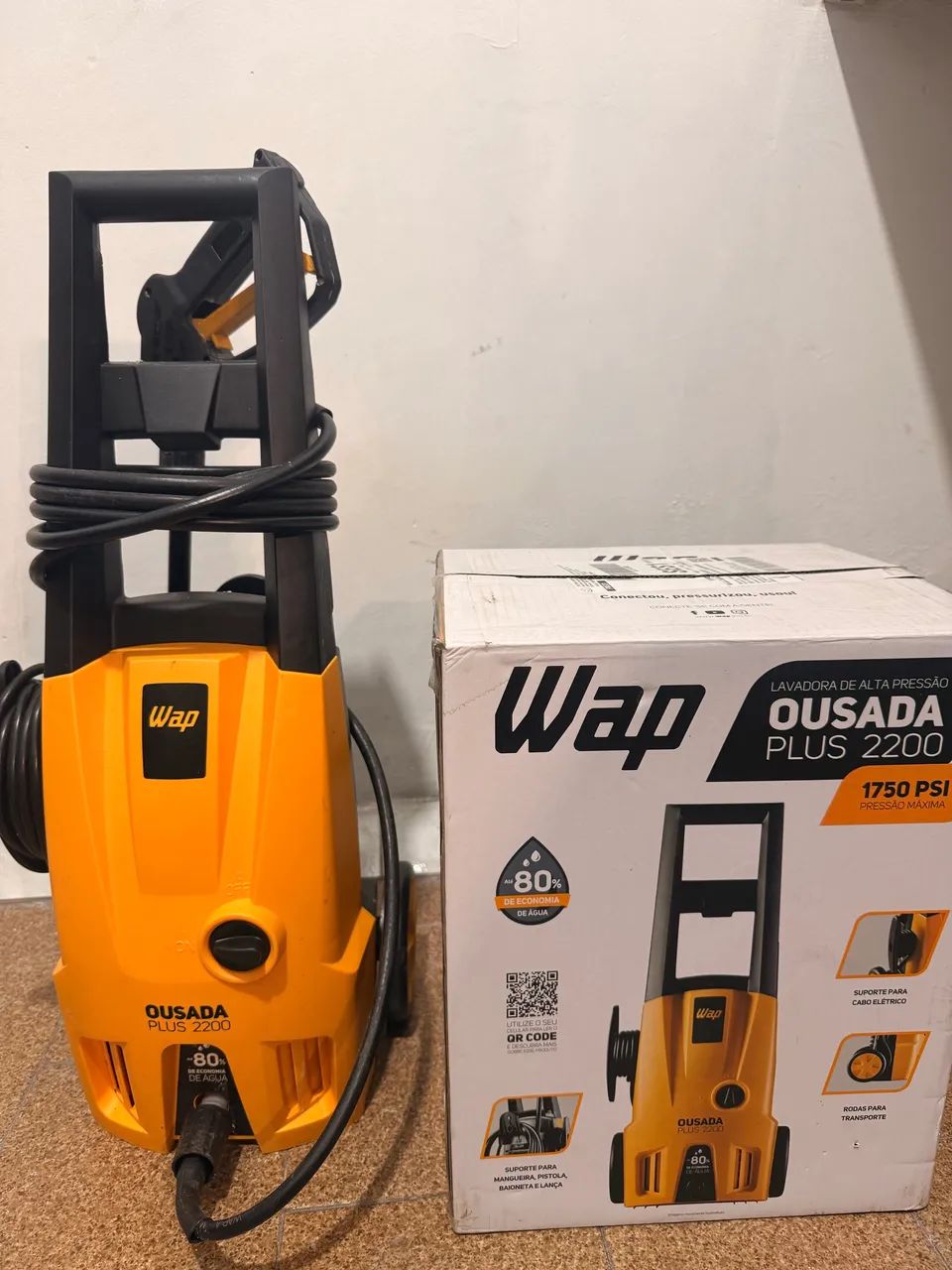 Lavadora de pressão + KIT lavagem