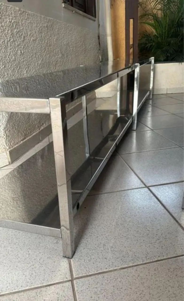 Bancada e prateleira Inox 