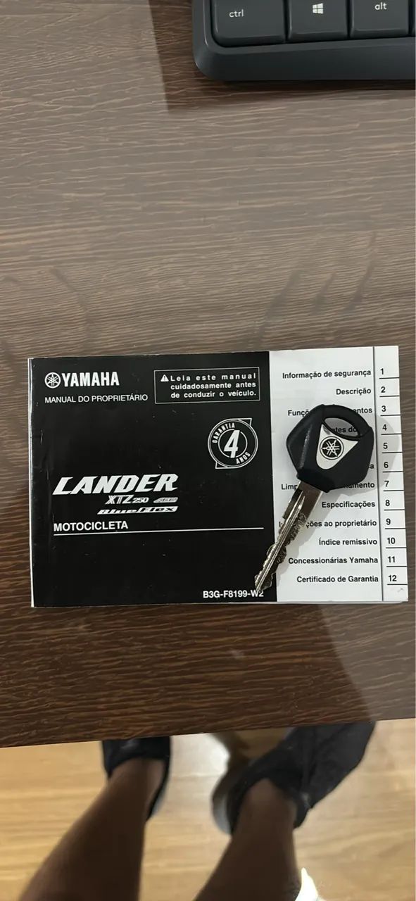 VENDO OU TROCO  Yamaha XTZ Lander 250cc - Foto 2