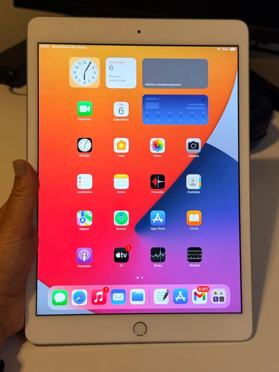  iPad 8ª Geração - Excelente estado - Foto 3