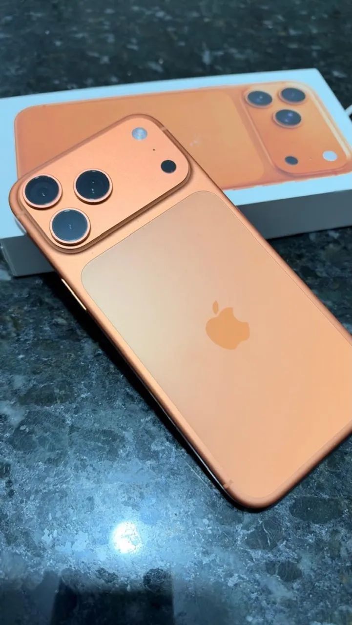 Iphone 17 pro max 256 gb laranja  - Foto 4