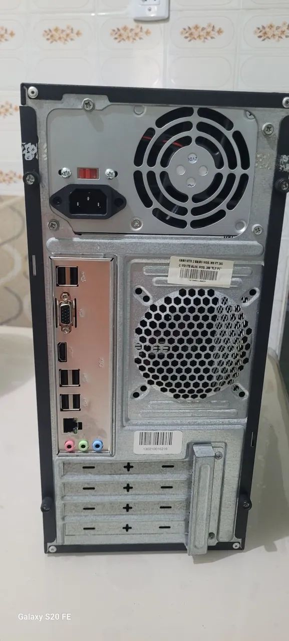 CPU i3 - 4gb ram - HD 500Gb (placa mãe nova) - Foto 2