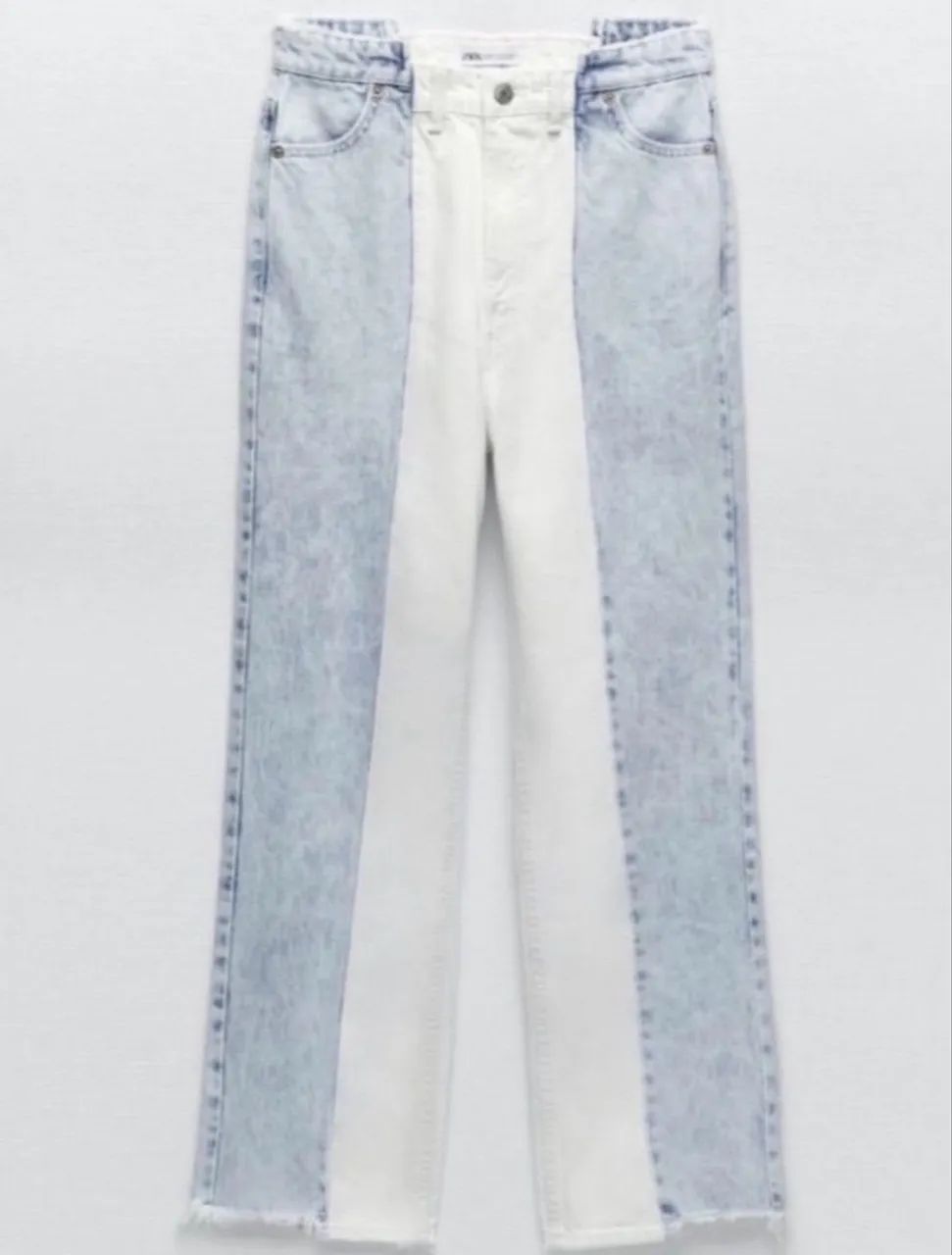 Calça Patchwork Zara tam 38  - Foto 2