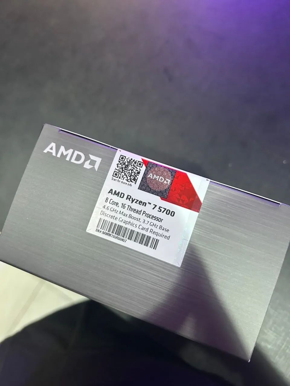 Processador AMD Ryzen 7 5700 - Foto 3