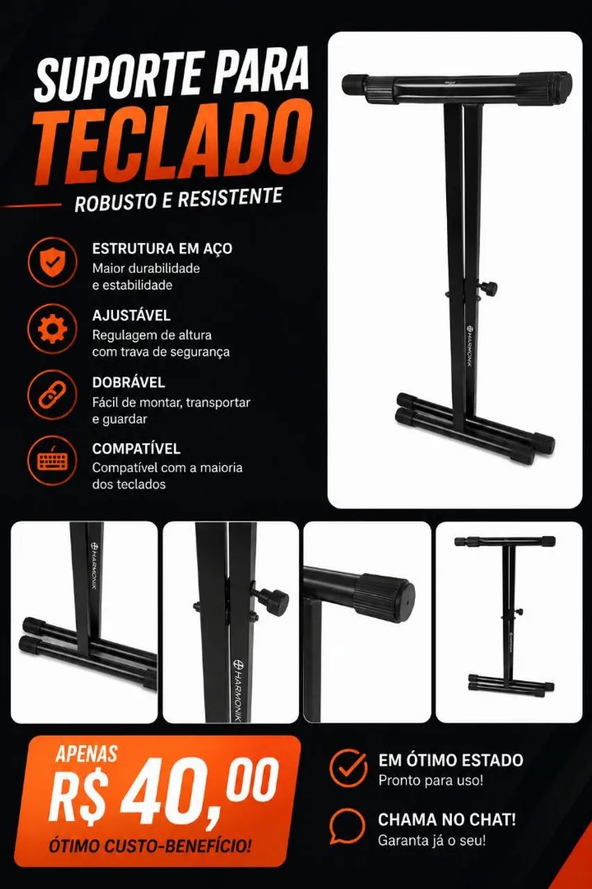 Suporte Teclado