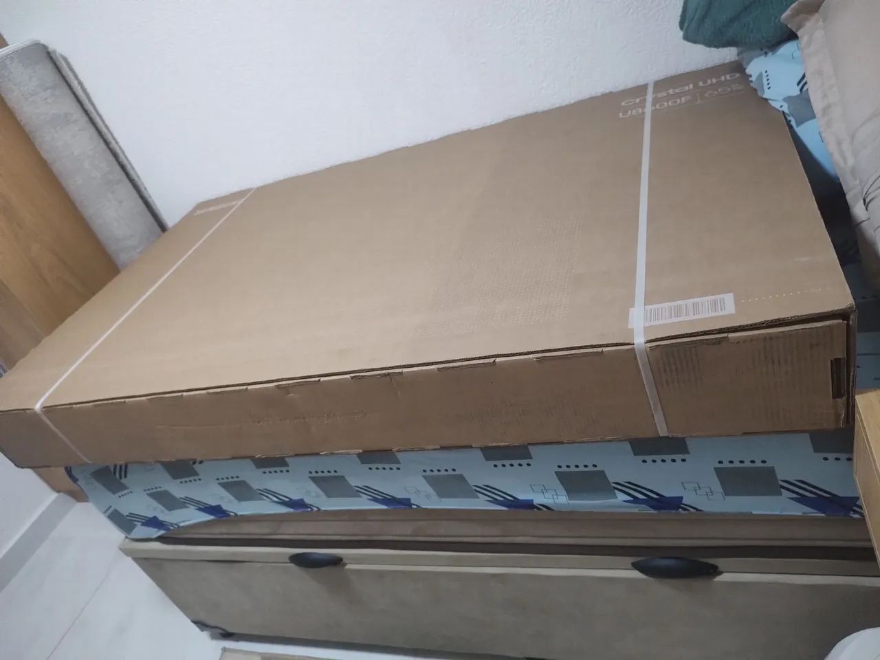 Caixa de papelão tv 65 polegadas  - Foto 2