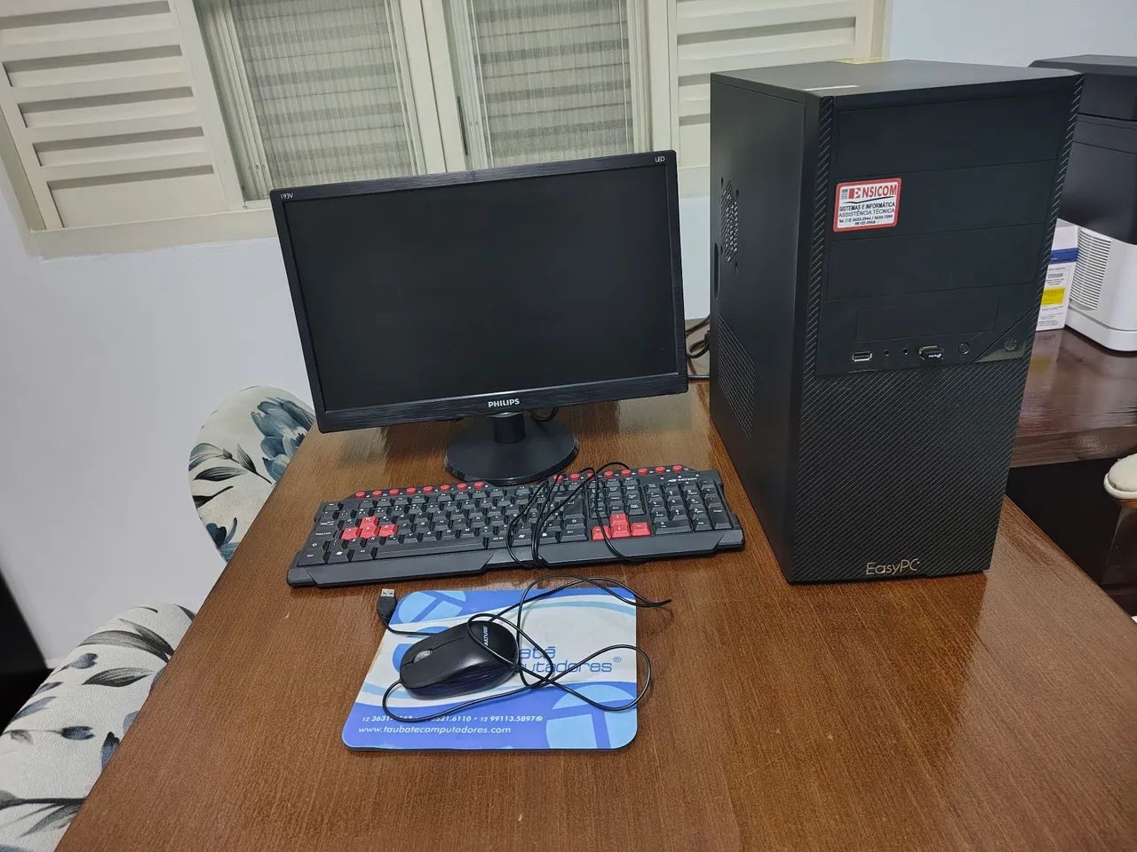 Vendo computador, mouse, teclado e adaptador UBS LAN 
