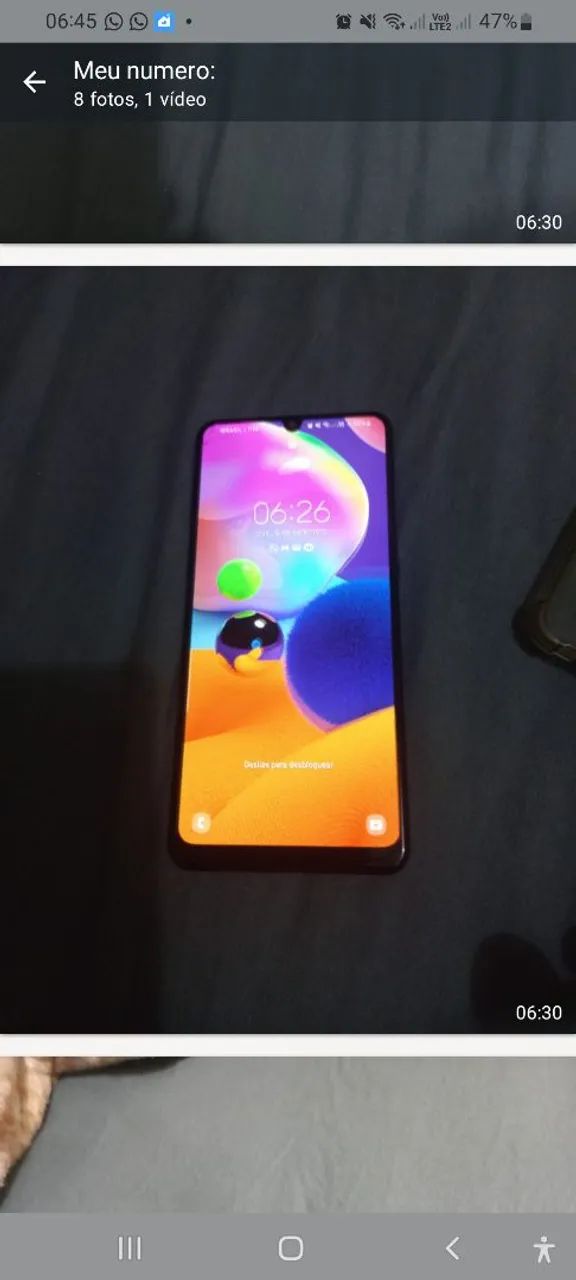 Celular A31 128 giga, com nota fiscal e caixa - Foto 2