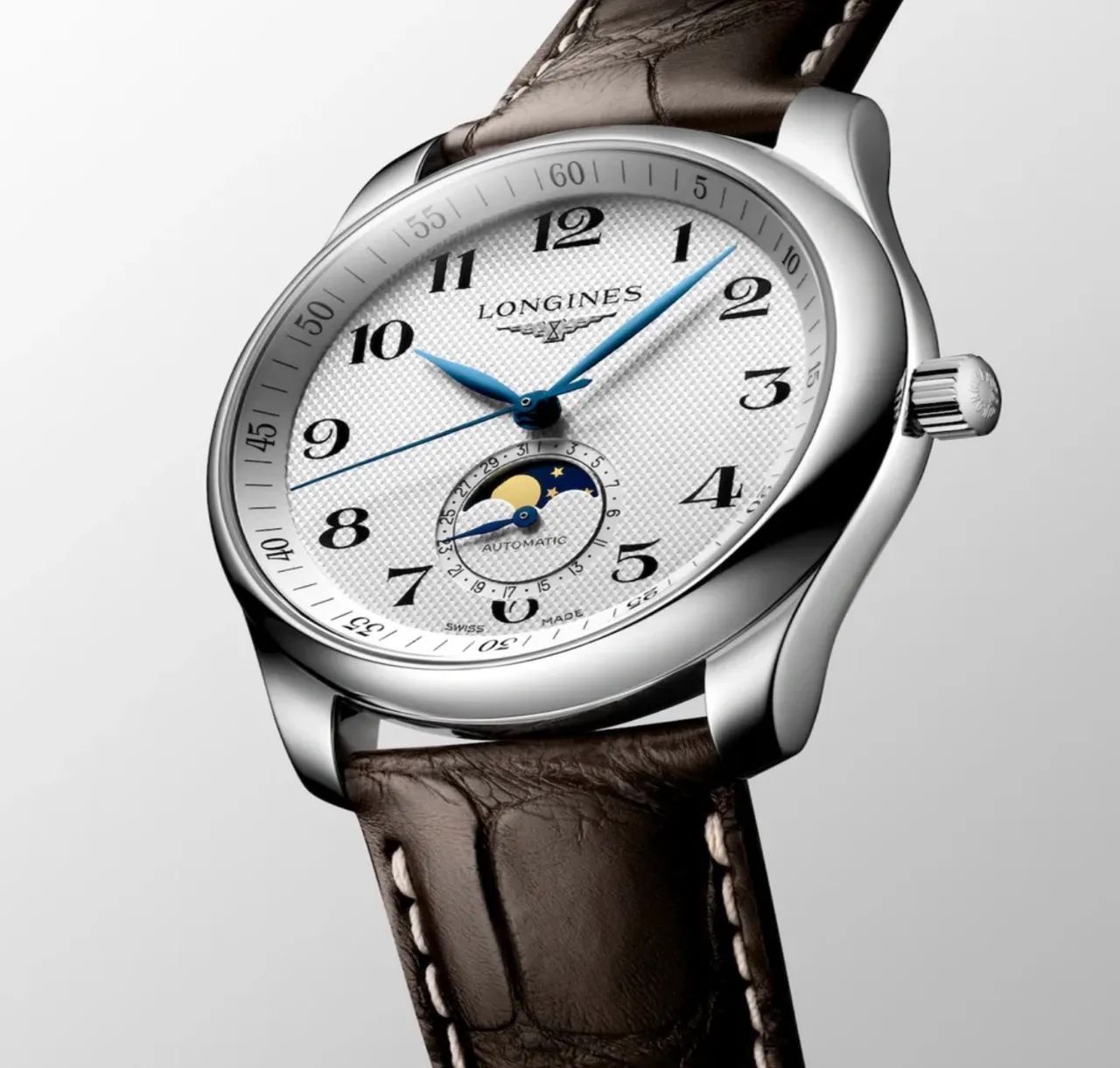 Relógio Longines Master Collection Moophase Novo - Foto 4