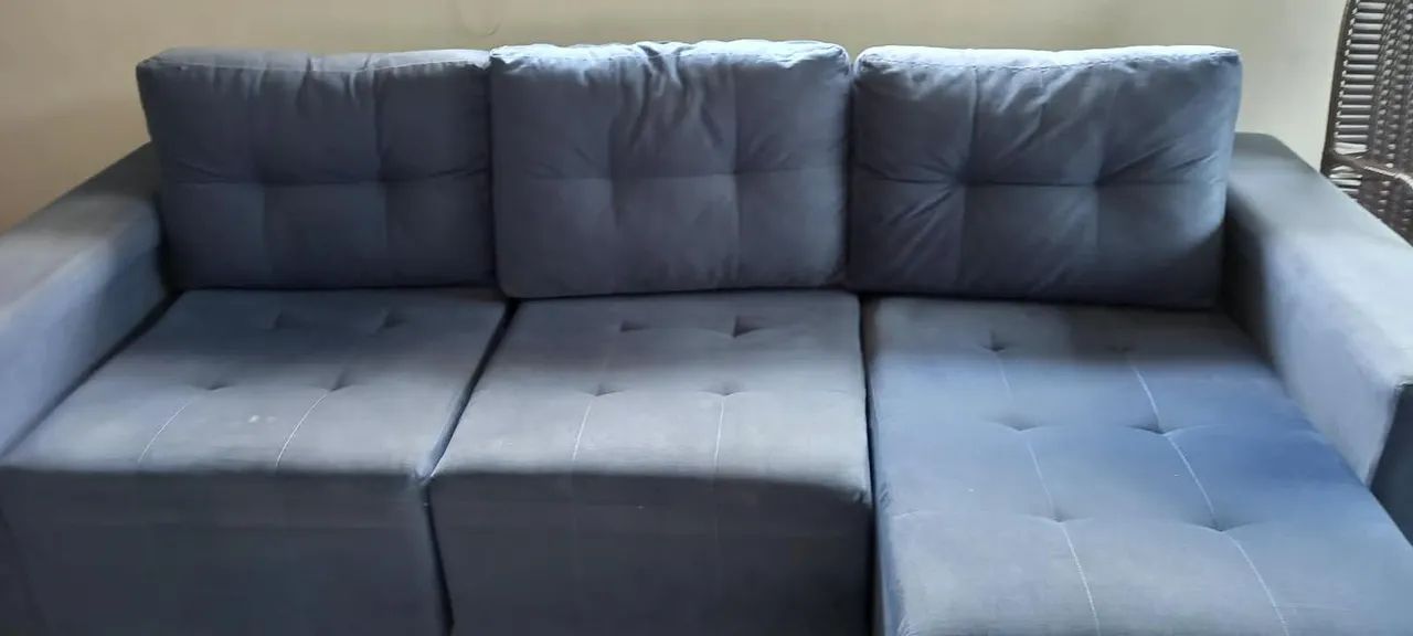 Vende- se este SOFÁ 3 lugares - Foto 4