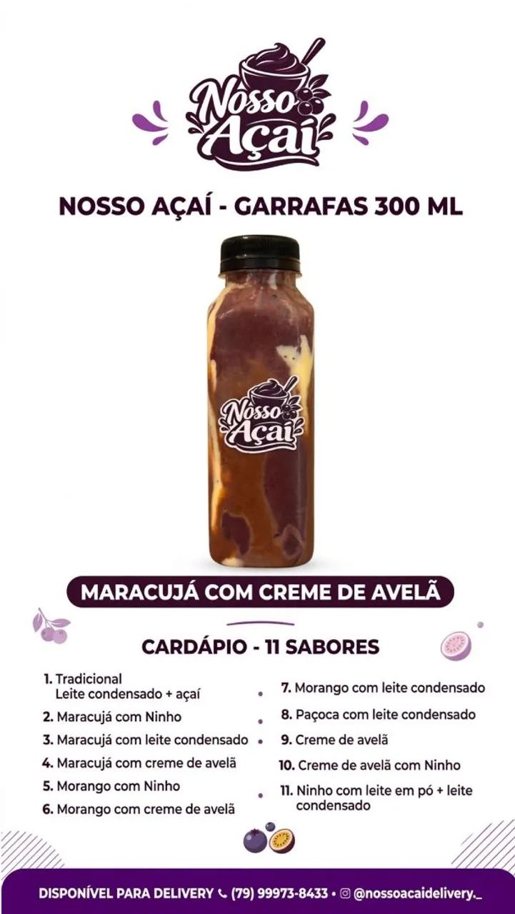Açaí na garrafa  - Foto 2