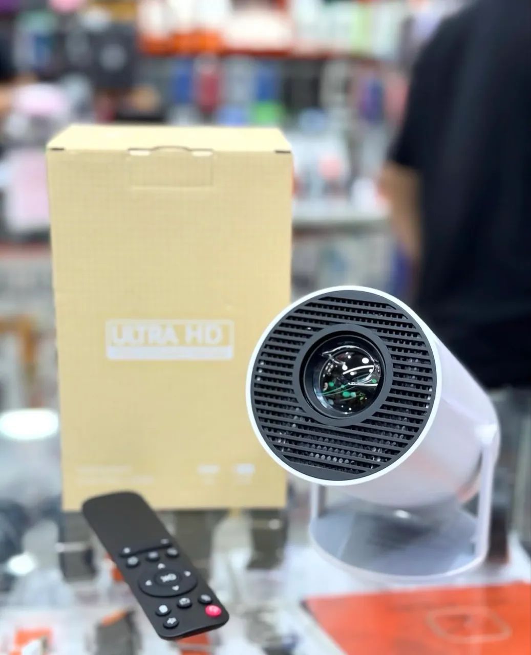 Promoção Projetor portátil 4K Lacrado 