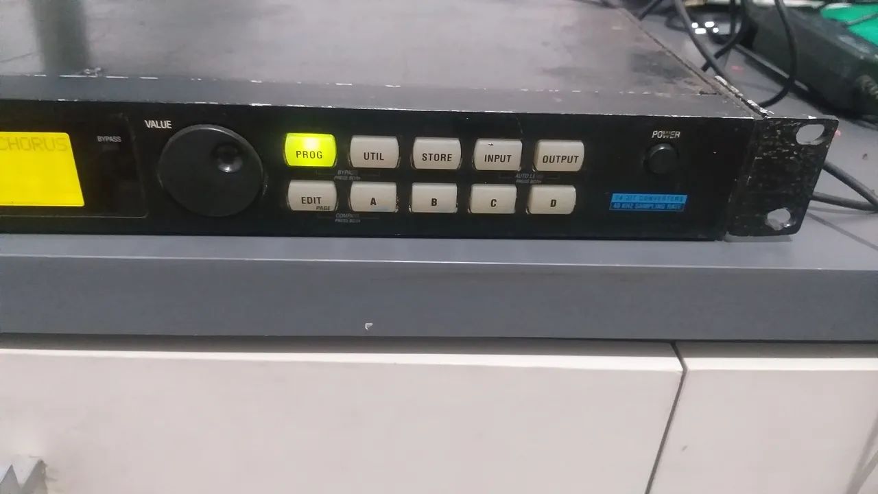 Efeito de voz Reverb 