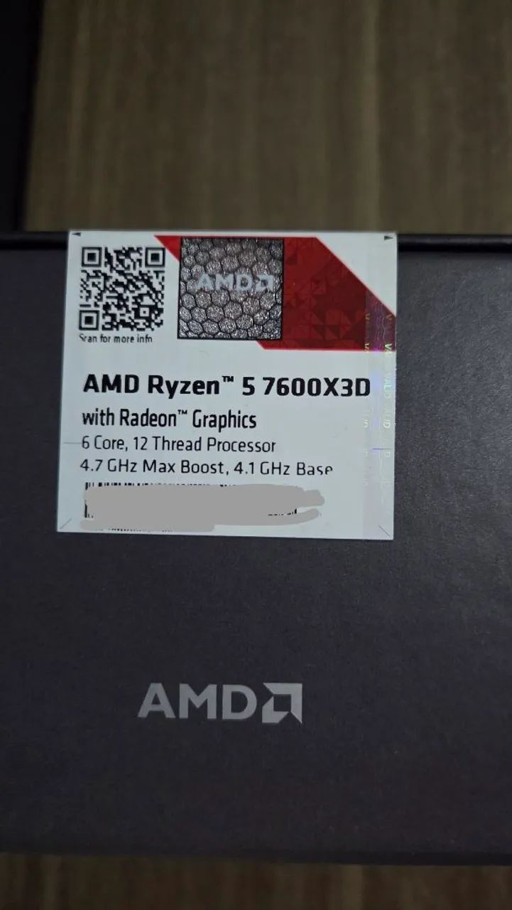 Processador Ryzen 5 7600x3d AM5 - Foto 4