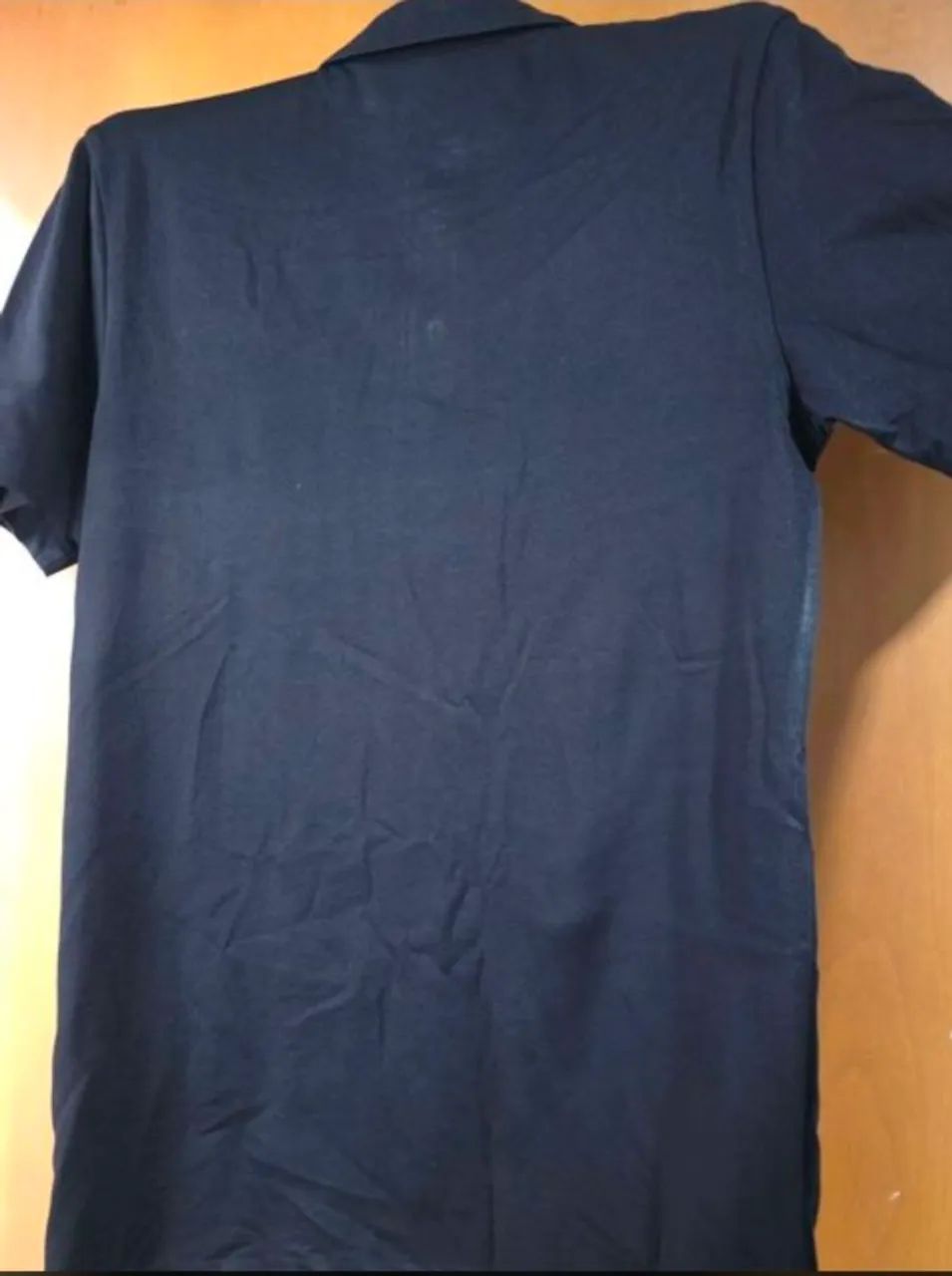 camisa polo zara preta p - Foto 2