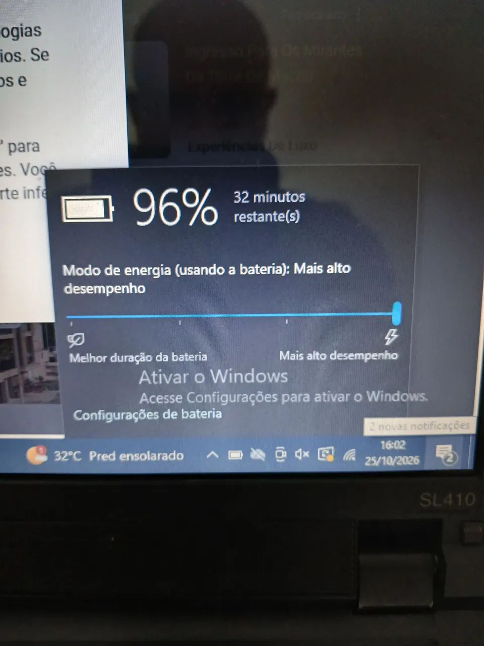 Título: Notebook Lenovo ThinkPad SL410 - 4 GB RAM - Windows 10 Pro - Foto 5