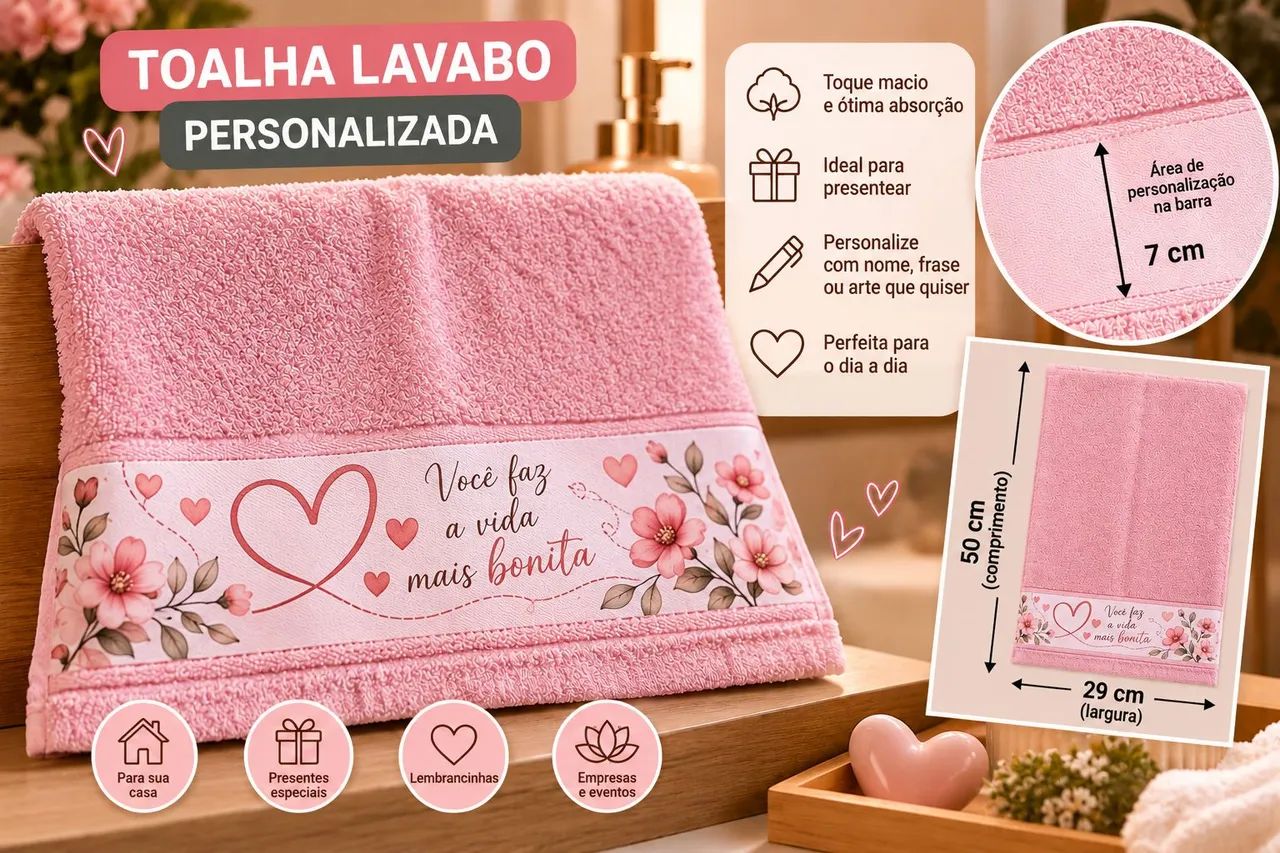 TOALHA PERSONALIZADA  - Foto 4