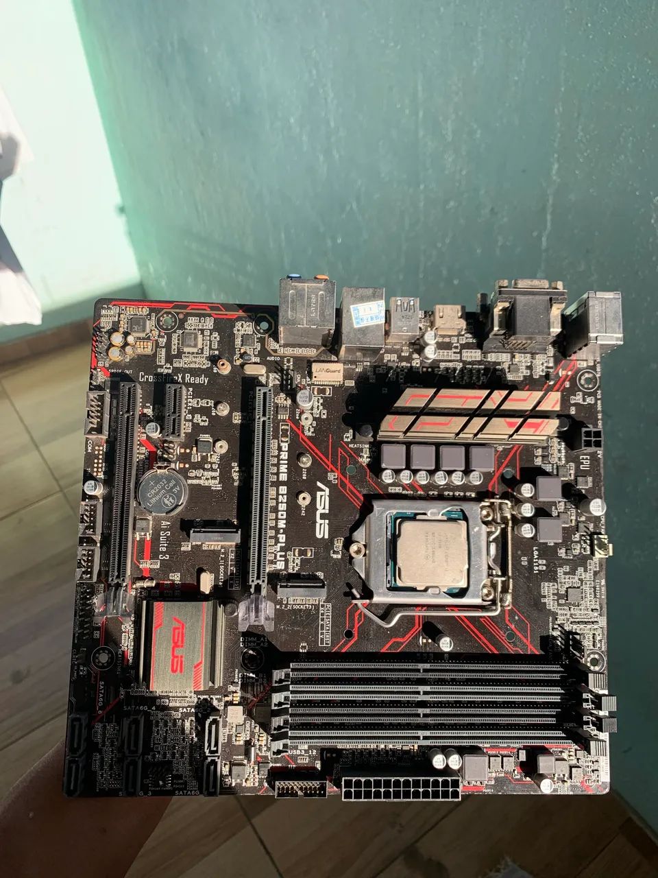 PLACA MAE ASUS B250M PRIME + PROCESSADOR I3 7100  SEMI NOVA  - Foto 5