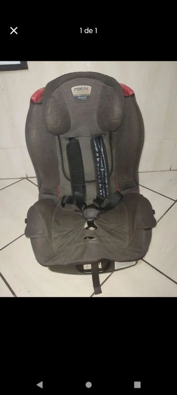 Vende-se Cadeirinha para criança Matrix evolution 3 posições com acessórios   