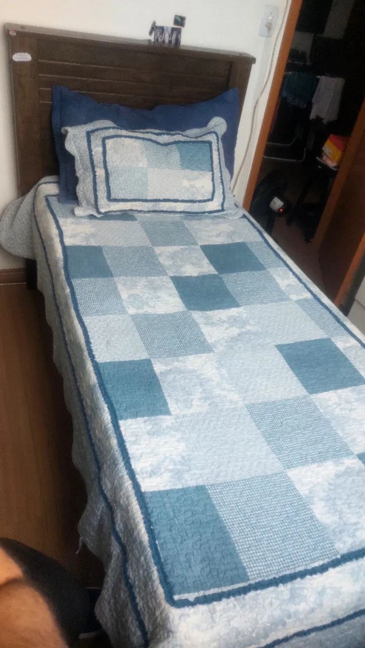 Cama solteiro MDF