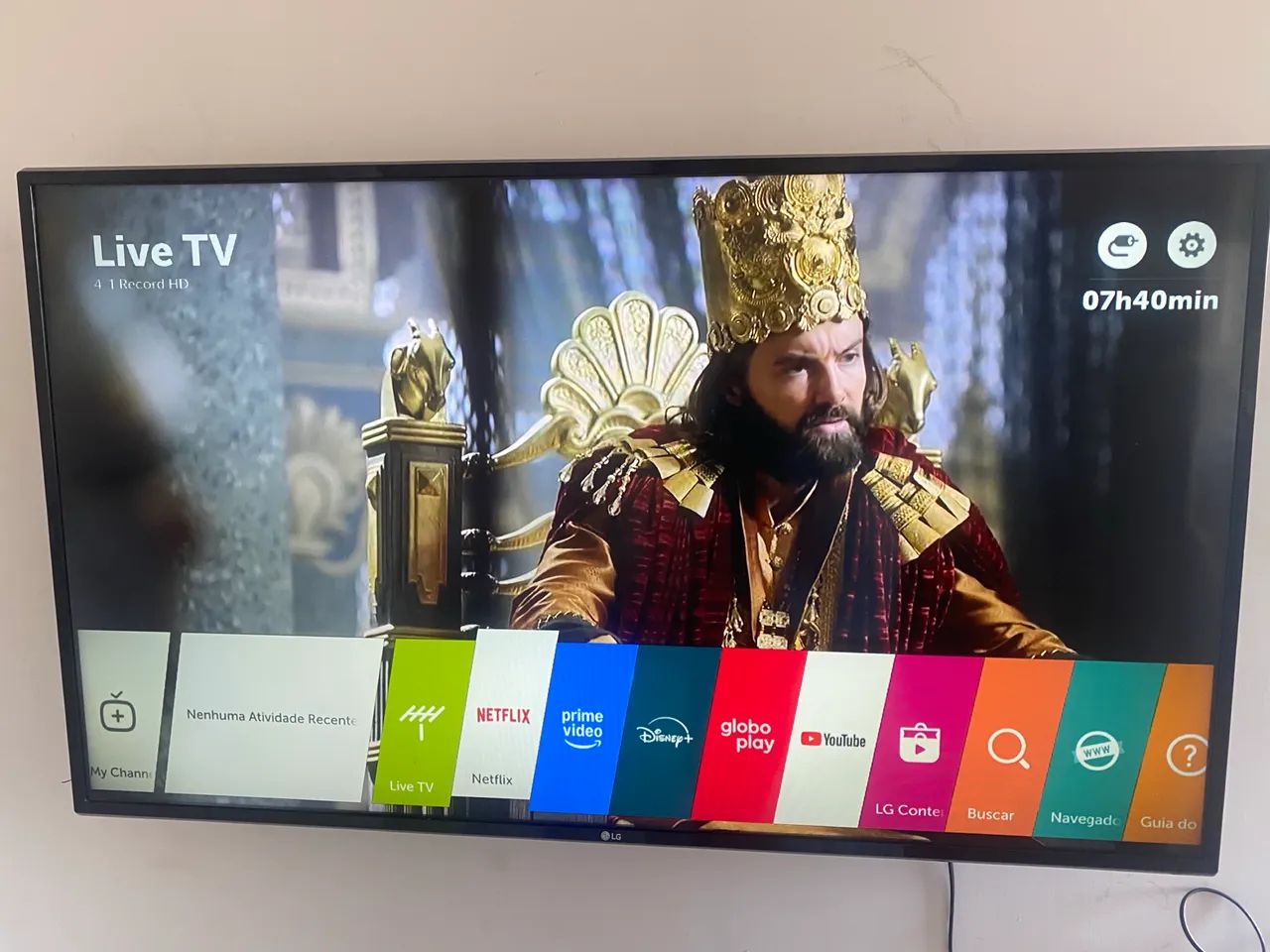 Tv led 70 polegadas LG 4k Bhuetooth entrega local