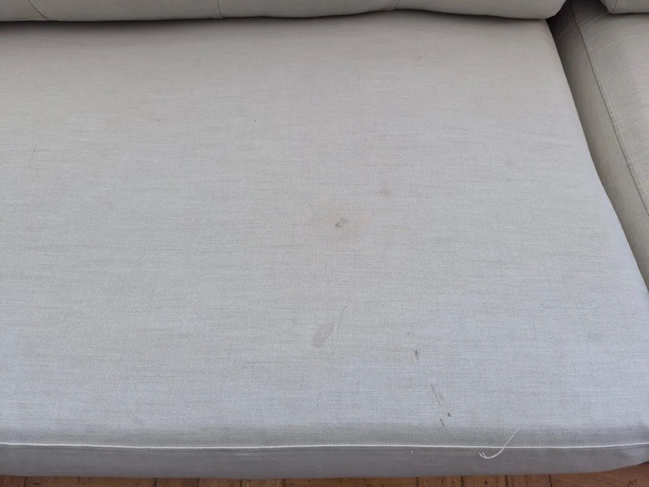 Sofá 290*90cm Lino cinza - Foto 4