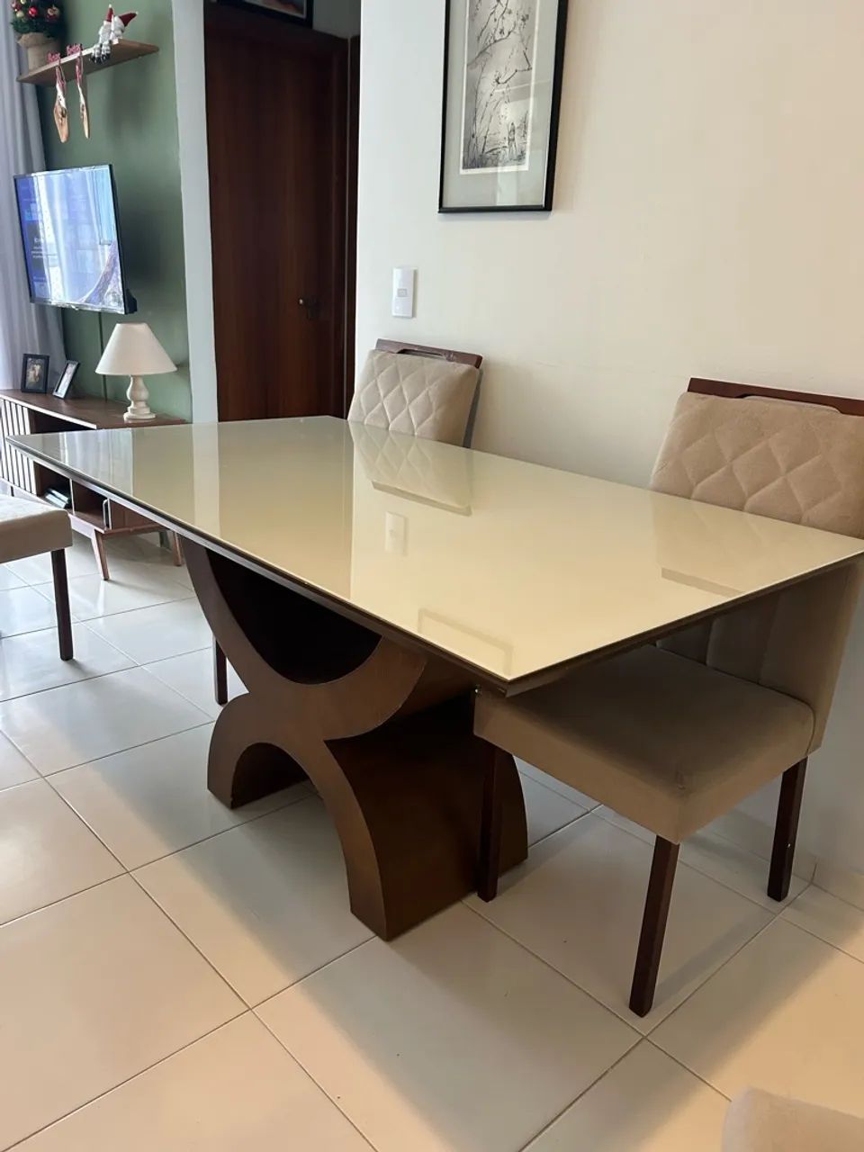 Mesa de jantar 6 lugares  - Foto 3