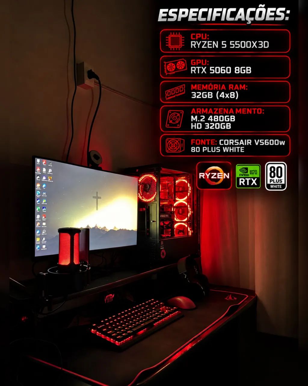 PC GAMER SETUP COMPLETO