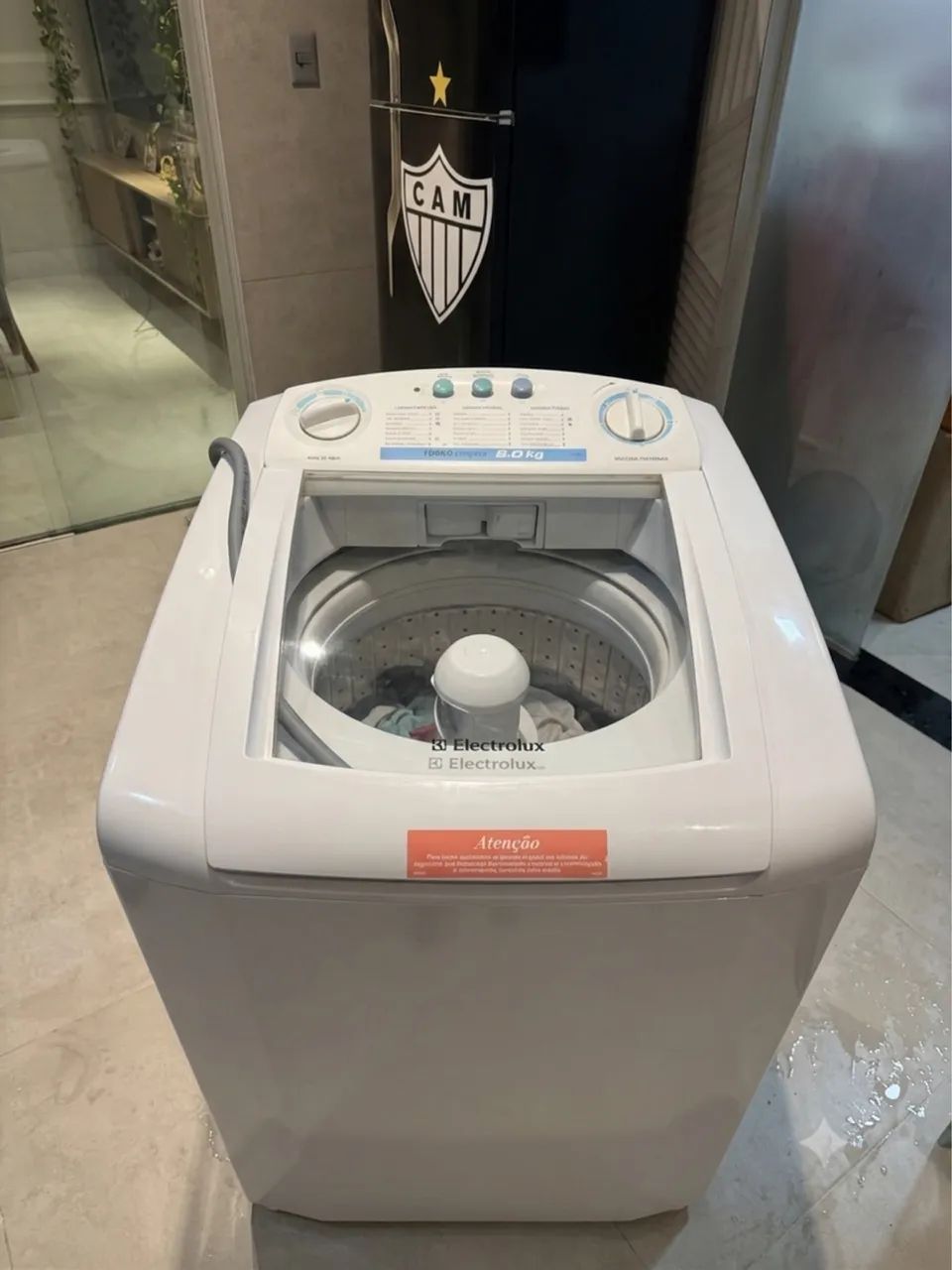 Maquina de lavar 8kg eletrolux 