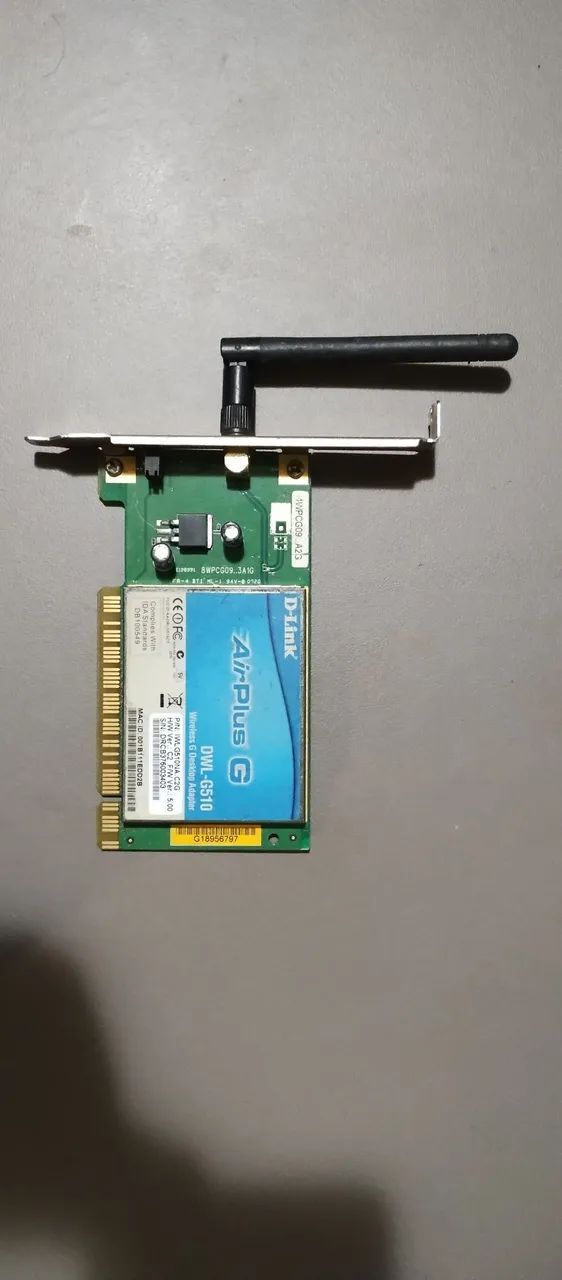 Placa wifi D-Link Air Plus modelo:DWL-G510 - Foto 2