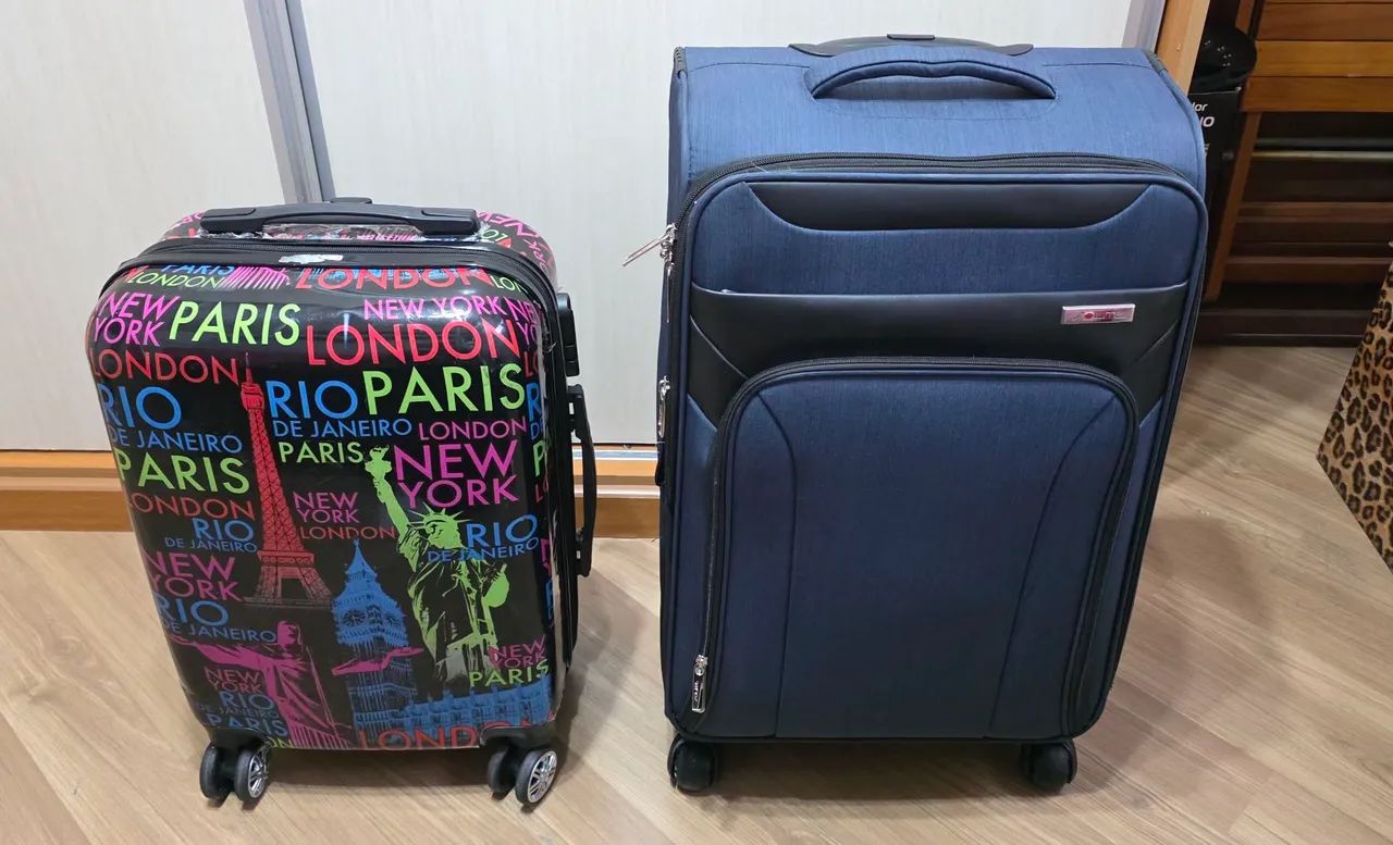 2 malas de viagem, média e pequena..  - Foto 2