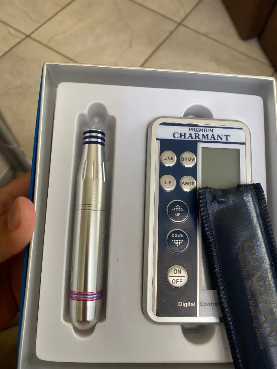 Dermógrafo Digital Premium Charmant - Micropigmentação - Foto 4